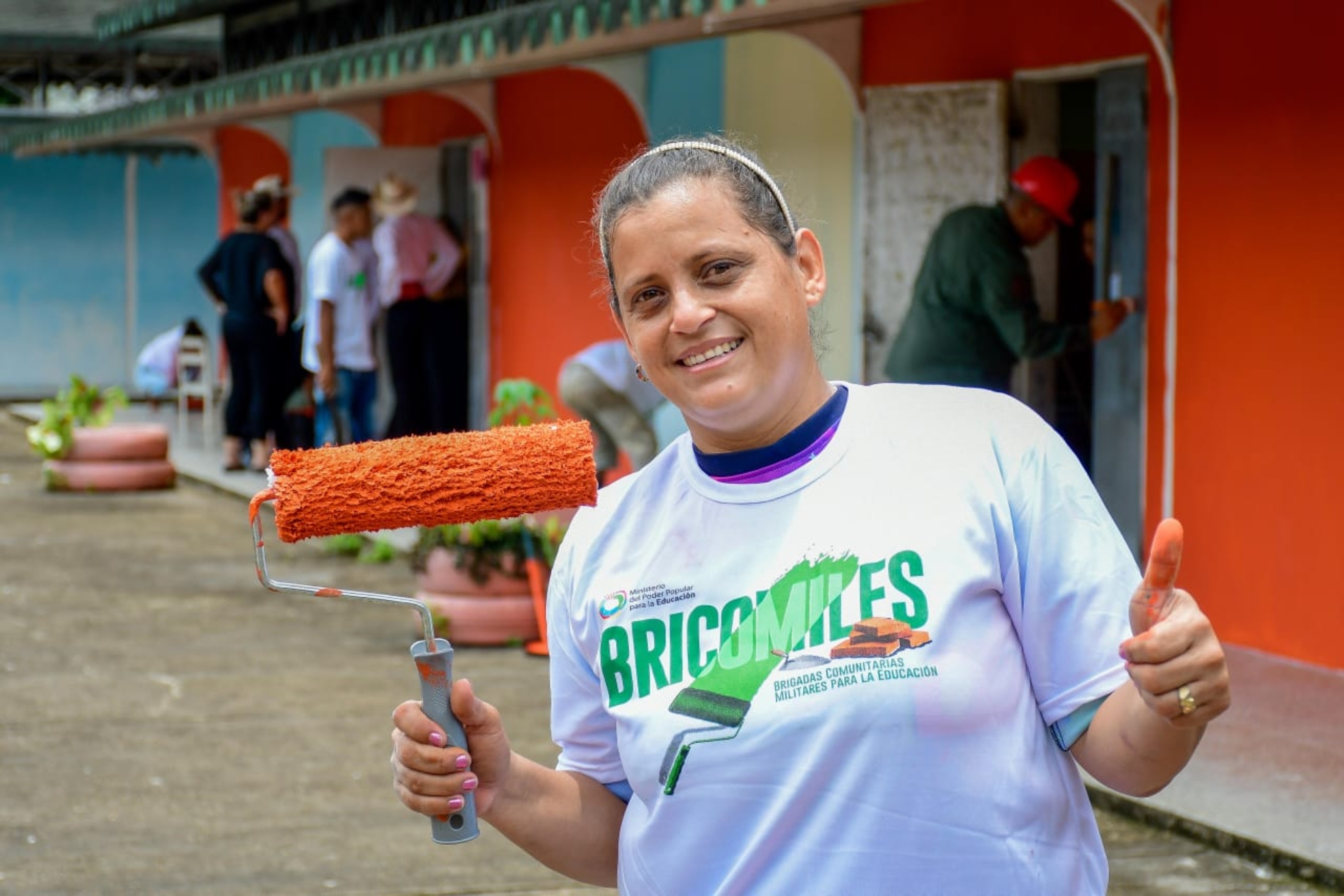 Bricomiles rehabilitan infraestructuras educativas en el estado Delta Amacuro