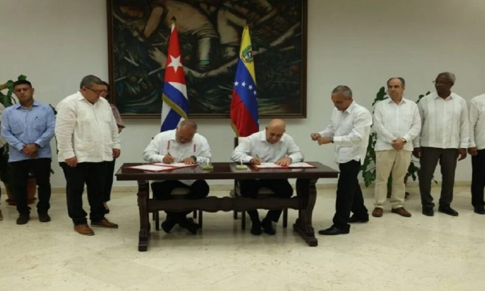 PSUV y PCC firman acuerdo de intercambio y cooperación