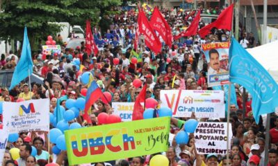 Pueblo movilizado en apoyo al presidente Nicolás Maduro