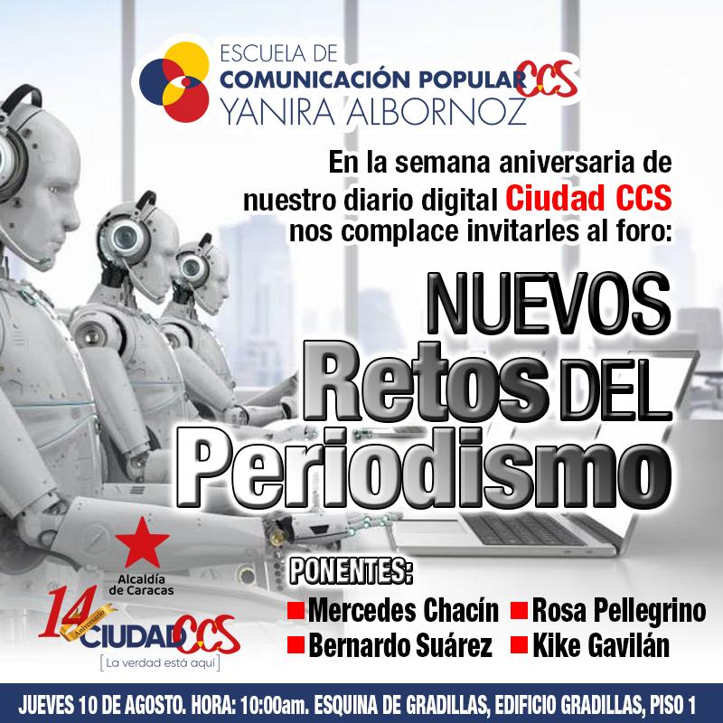 El periodismo no debe competir con la tecnología, debe mantener la ética y la credibilidad