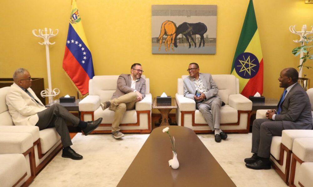 Venezuela y Etiopía desarrollan agenda de trabajo conjunta