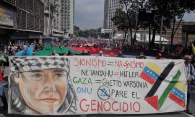Venezuela marcha en apoyo a Palestina