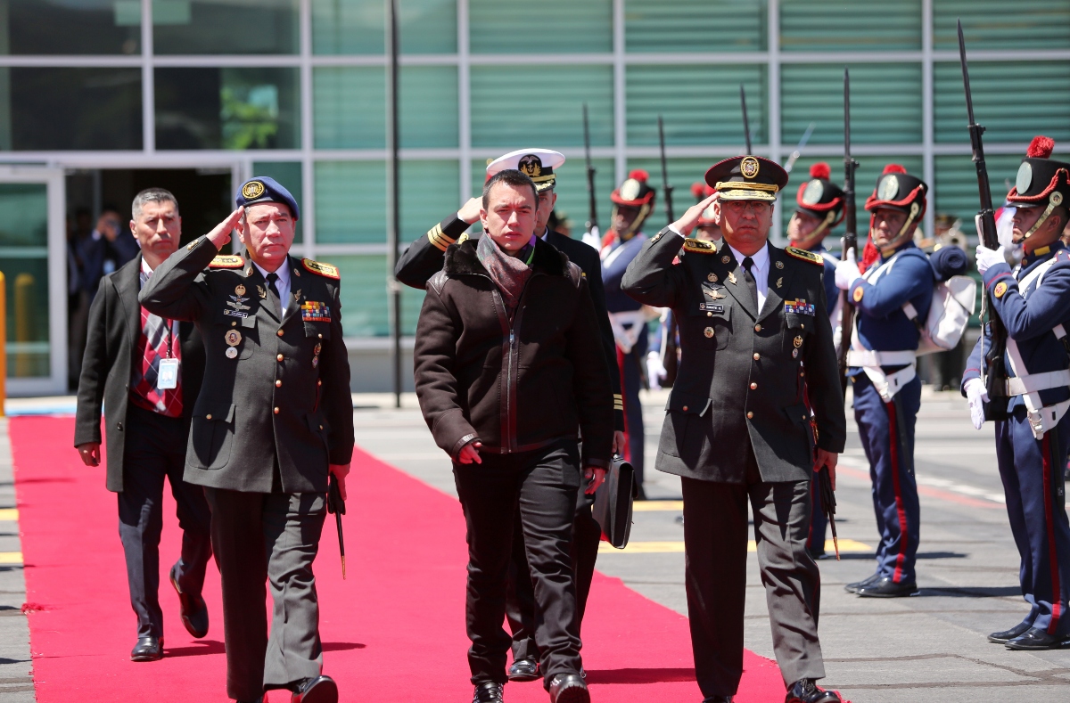 Corte de Ecuador autoriza ingreso de militares de EEUU