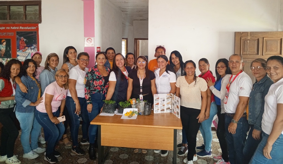 Fortalecen conocimientos sobre agricultura urbana en Yaracuy