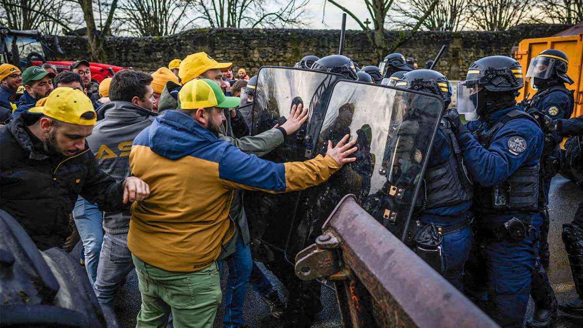 Conflicto ucraniano "destruye" economía de agricultores franceses