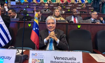 Venezuela participa en Conferencia de la FAO en Guyana