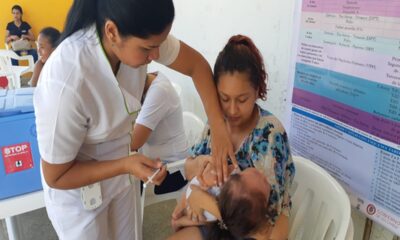 Dos mil 500 vacunas han sido administradas en Trujillo