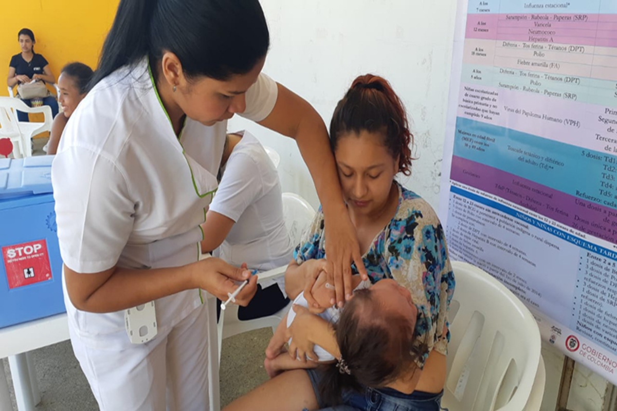 Dos mil 500 vacunas han sido administradas en Trujillo