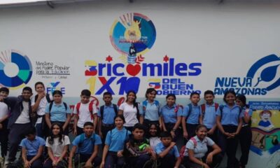 Estudiantes aprenden sobre potabilización del agua en Amazonas