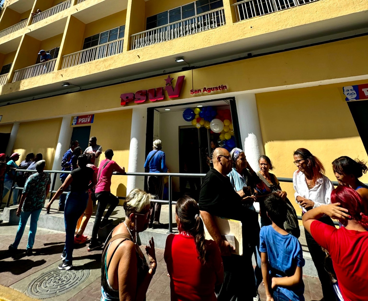 Casa del PSUV en San Agutín un espacio para la interacción