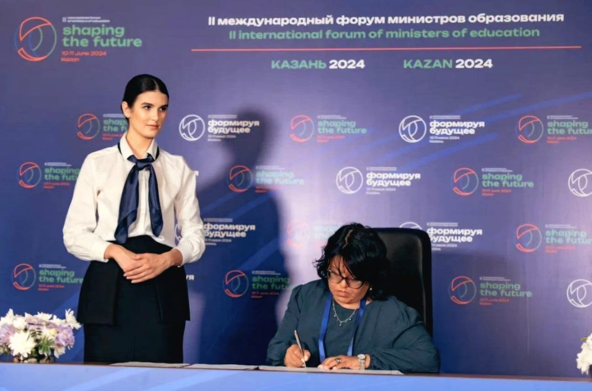 Rusia y Venezuela firma declaratoria por la educación