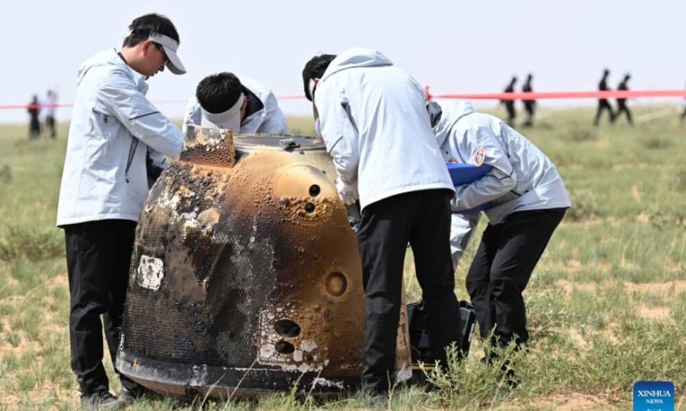 Chang'e-6 trae a la Tierra primeras muestras de la cara oculta de la Luna
