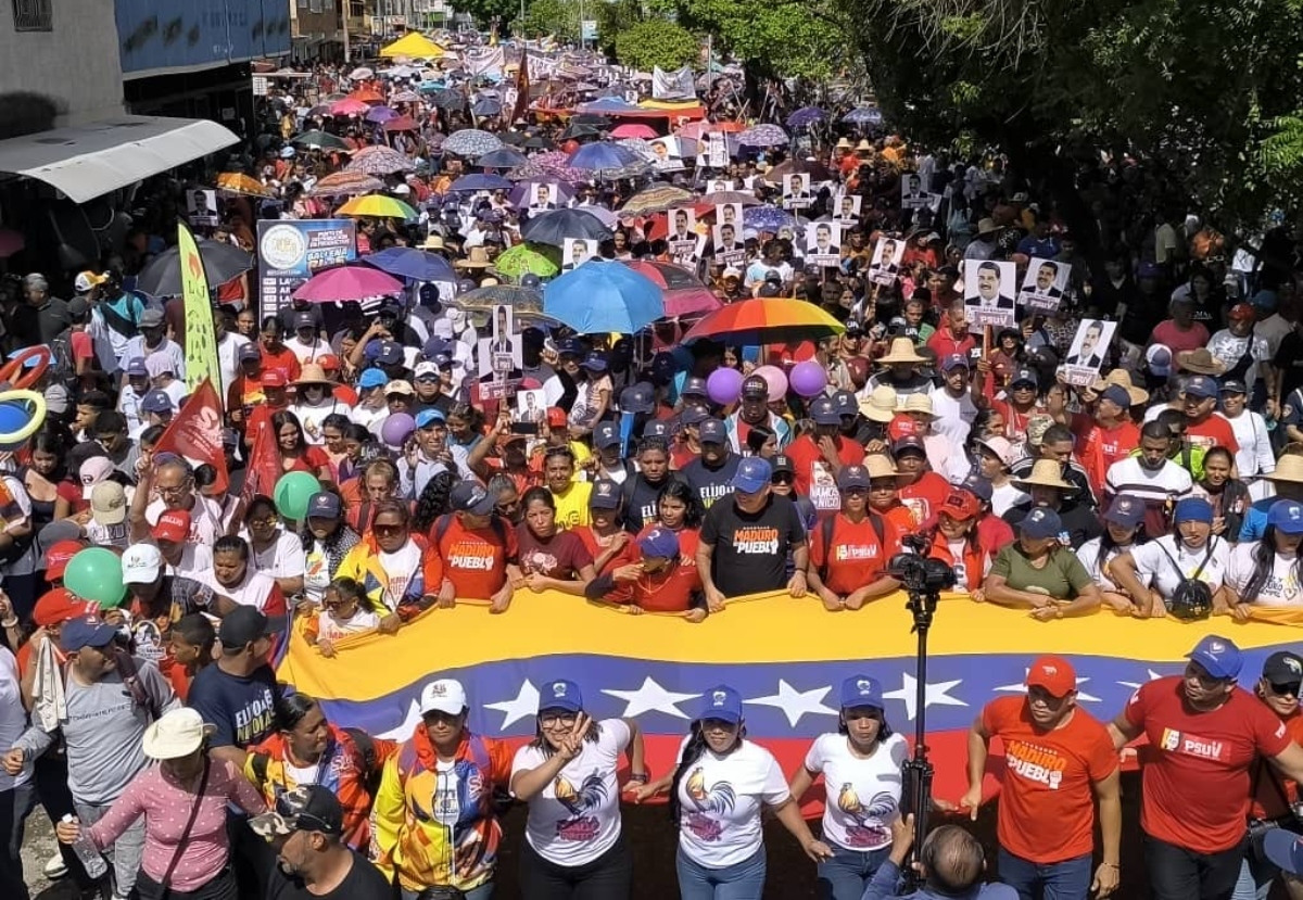 Gran Marcha por la Victoria desborda las calles del país