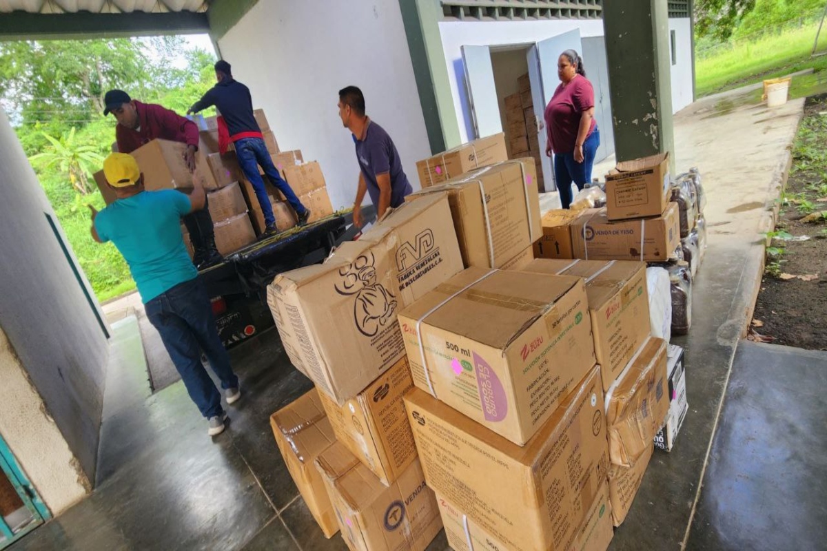 Hospital “Dr. Pablo Villarroel” es dotado con insumos en Monagas
