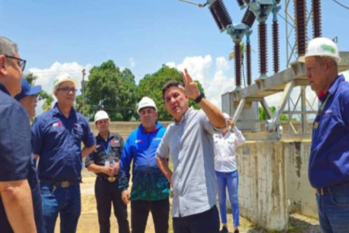 Supervisan instalaciones de energía eléctrica en Monagas