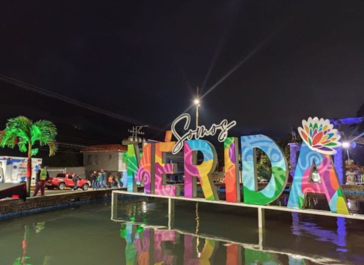 Embellecen entrada norte de la Ciudad e Mérida