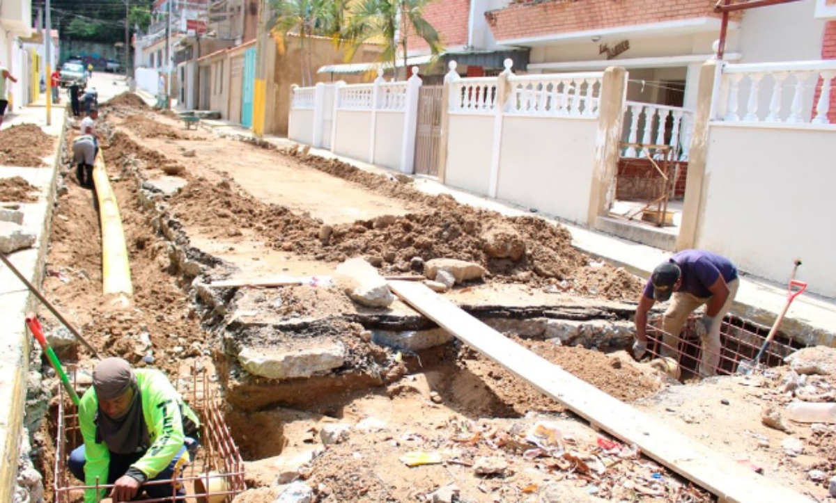 Culminan restauración del Paseo Macuto en La Guaira