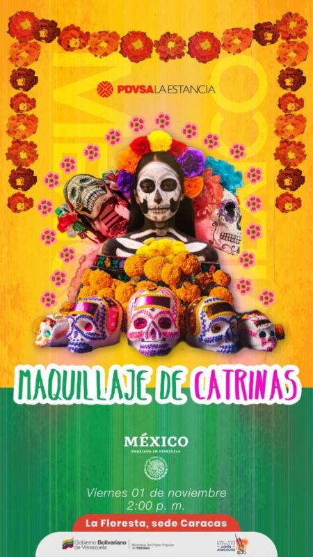 PDVSA La Estancia celebra el Día de los Muertos