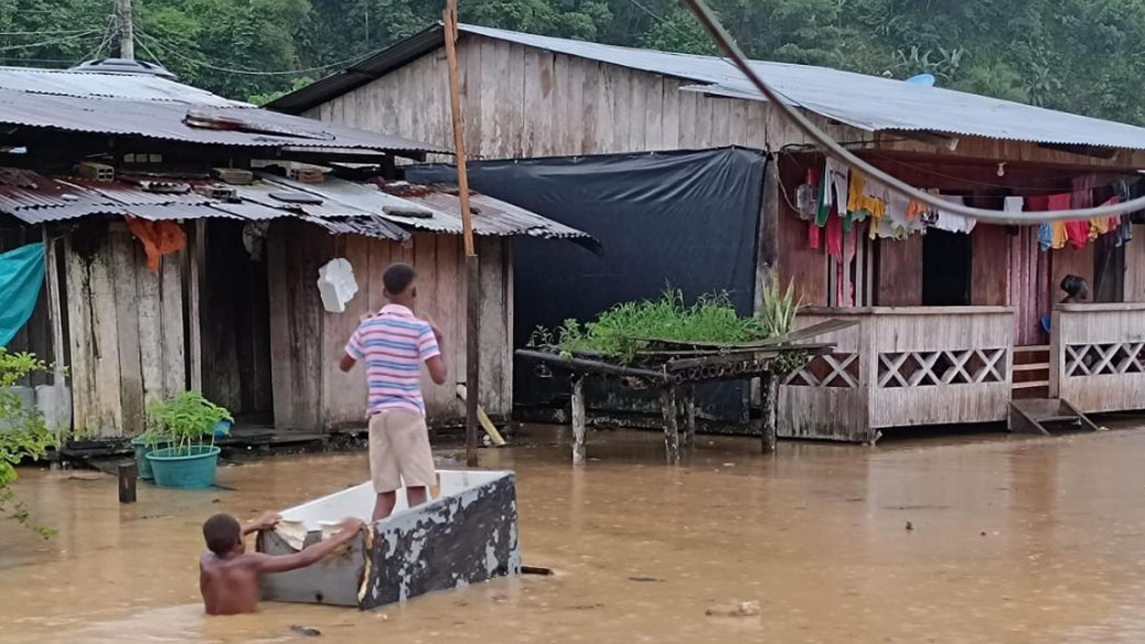 Situación de desastre en Chocó
