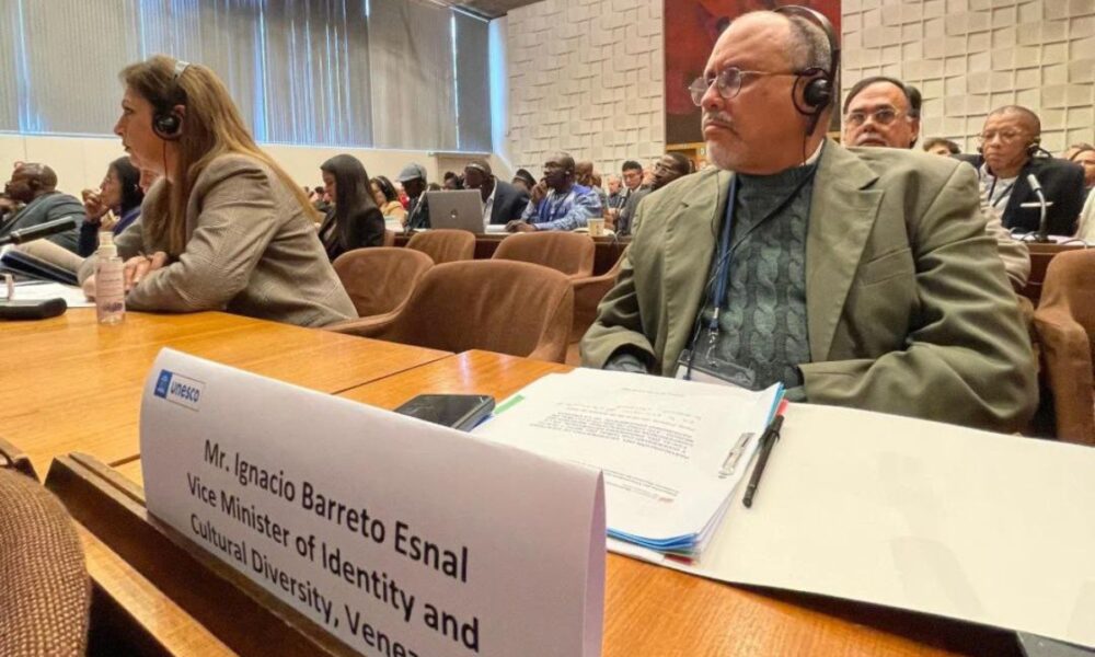 Venezuela destaca en Patrimonio Documental en conferencia de la UNESCO