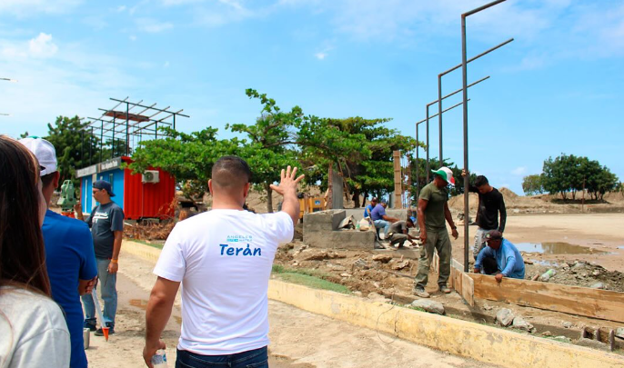 Culminan restauración del Paseo Macuto en La Guaira