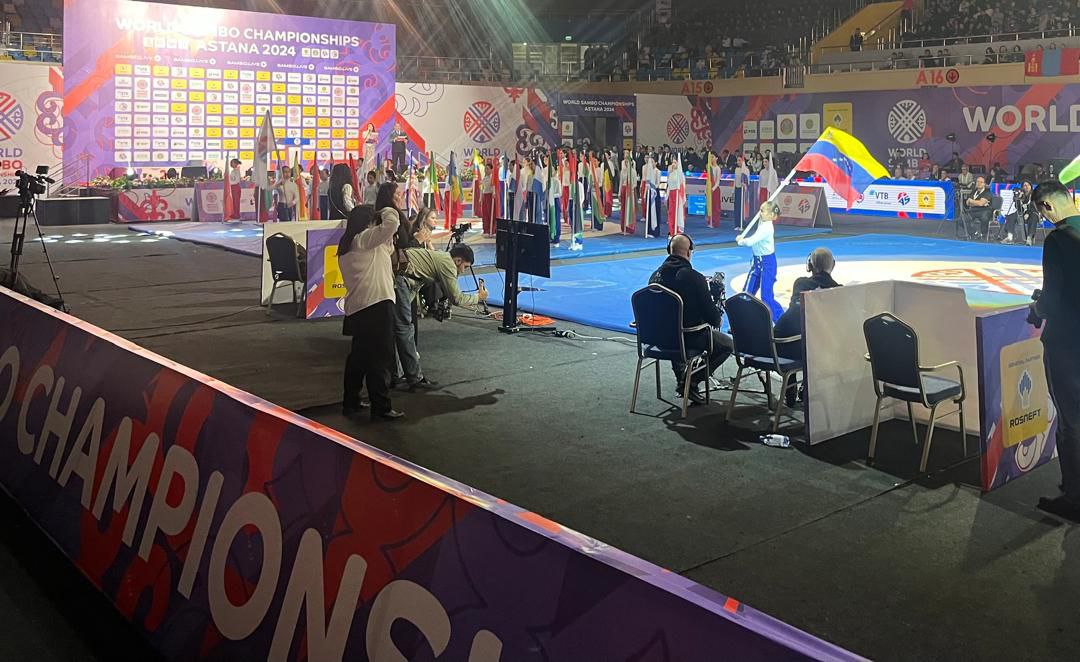 Venezuela conquista bronce en Campeonato Mundial de Sambo “Kazajistán 2024”