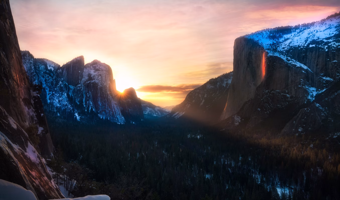 «La Cascada de Fuego» ocurrirá una vez más en Yosemite