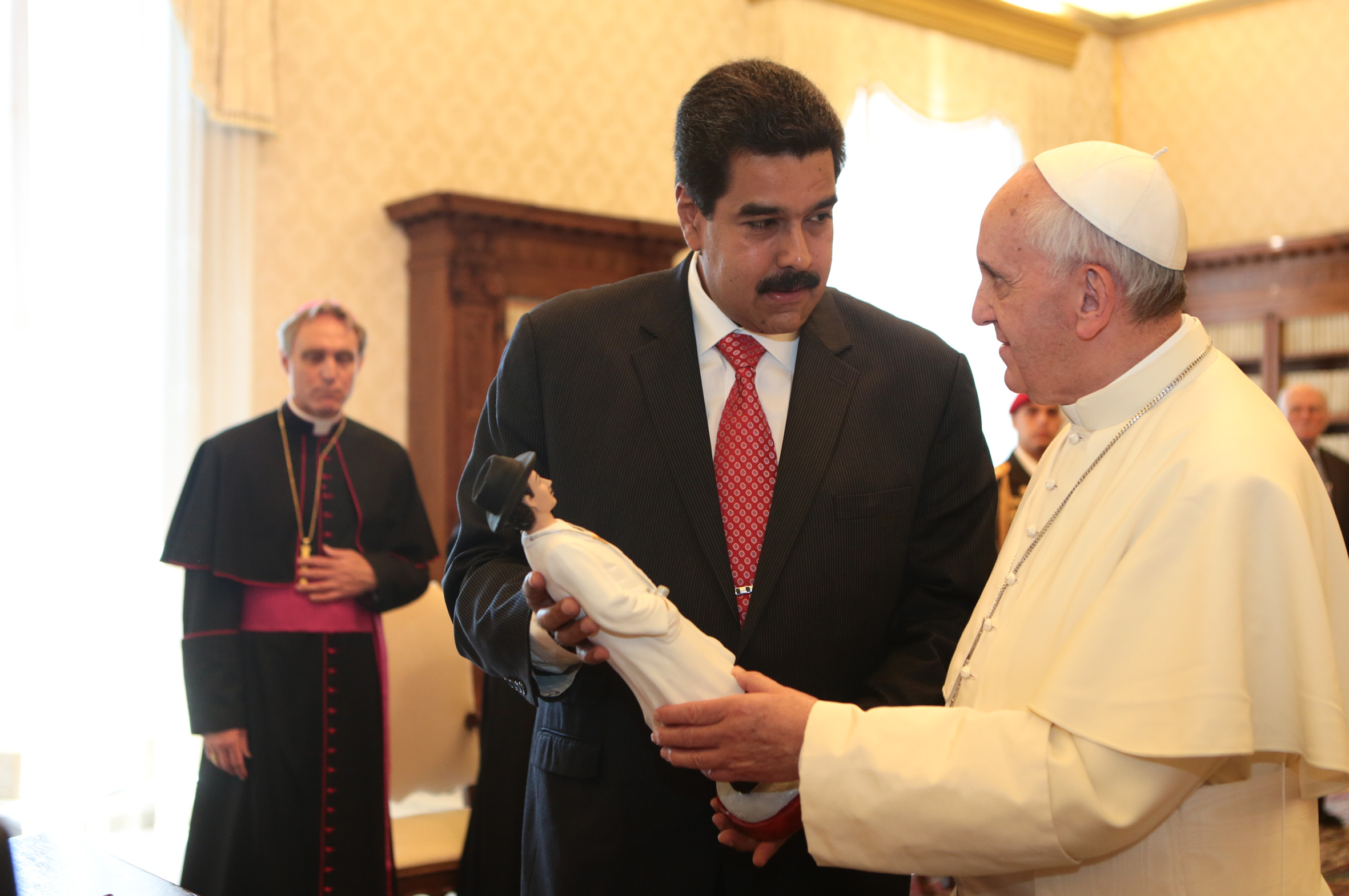 Presidente Maduro y el Papa Francisco