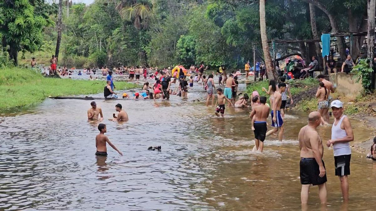 Balnearios de Maturín registran gran afluencia de temporadistas