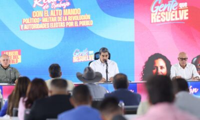 Presidente Maduro se reúne con Alto Mando Político- Militar