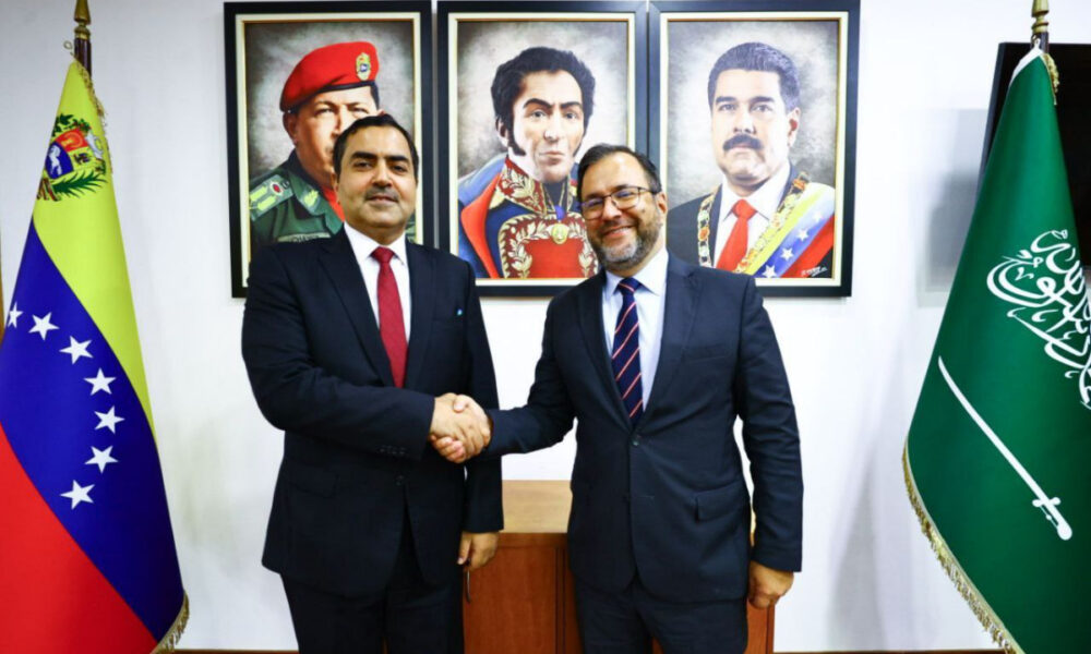 Venezuela y Arabia Saudita fortalecen cooperación energética