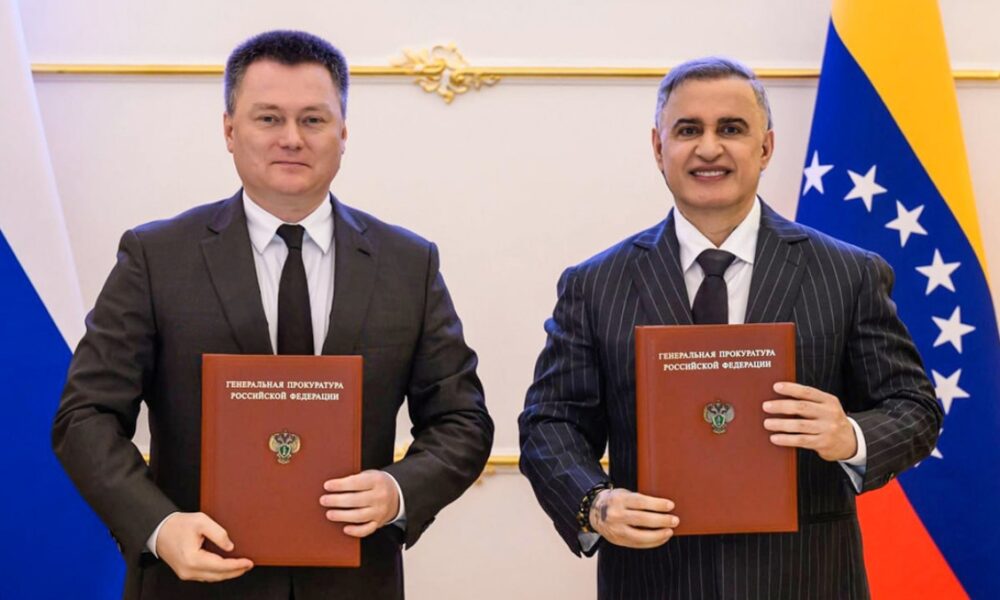 Fiscalías de Venezuela y Rusia firman Programa de Cooperación