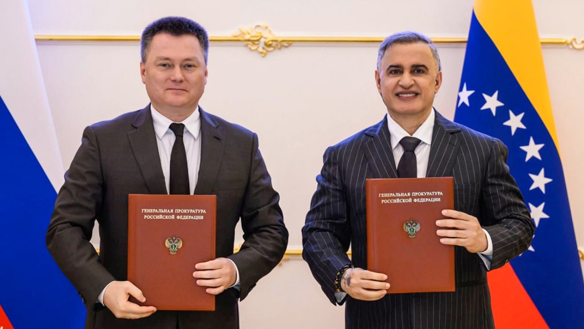 Fiscalías de Venezuela y Rusia firman Programa de Cooperación