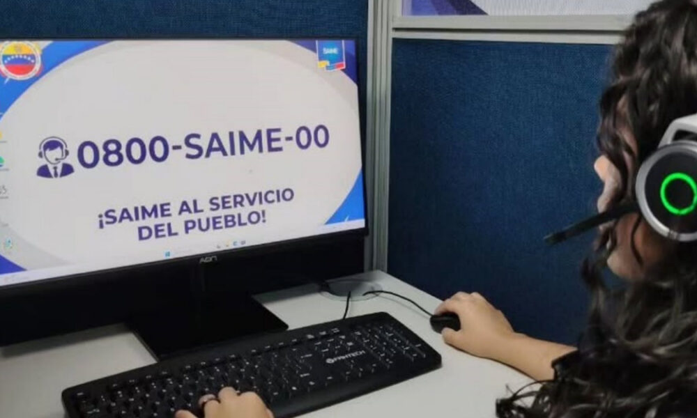 Saime inaugura Centro de Atención Telefónica al Usuario