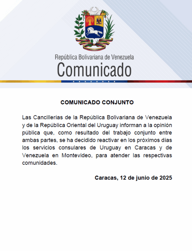 Venezuela y Uruguay