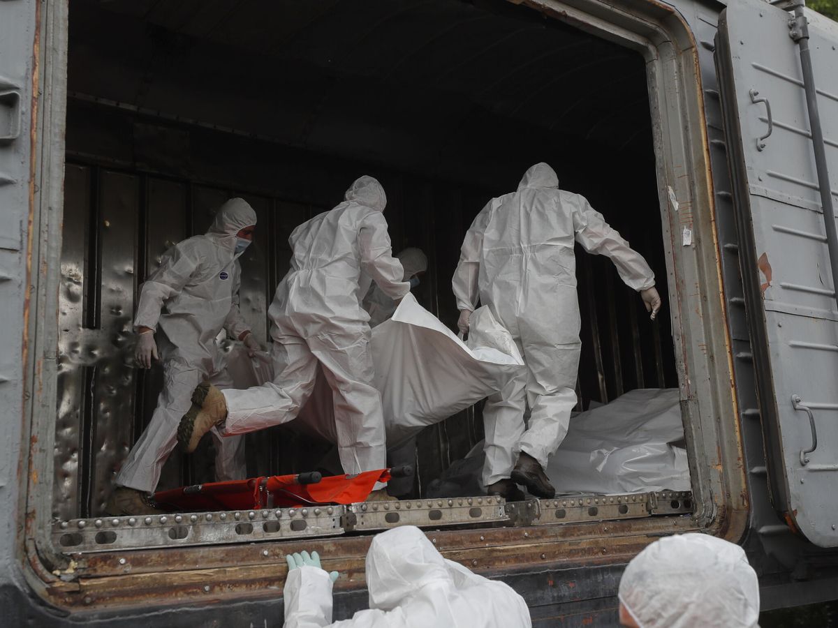 Ucrania recuperó 1.200 cuerpos de sus soldados