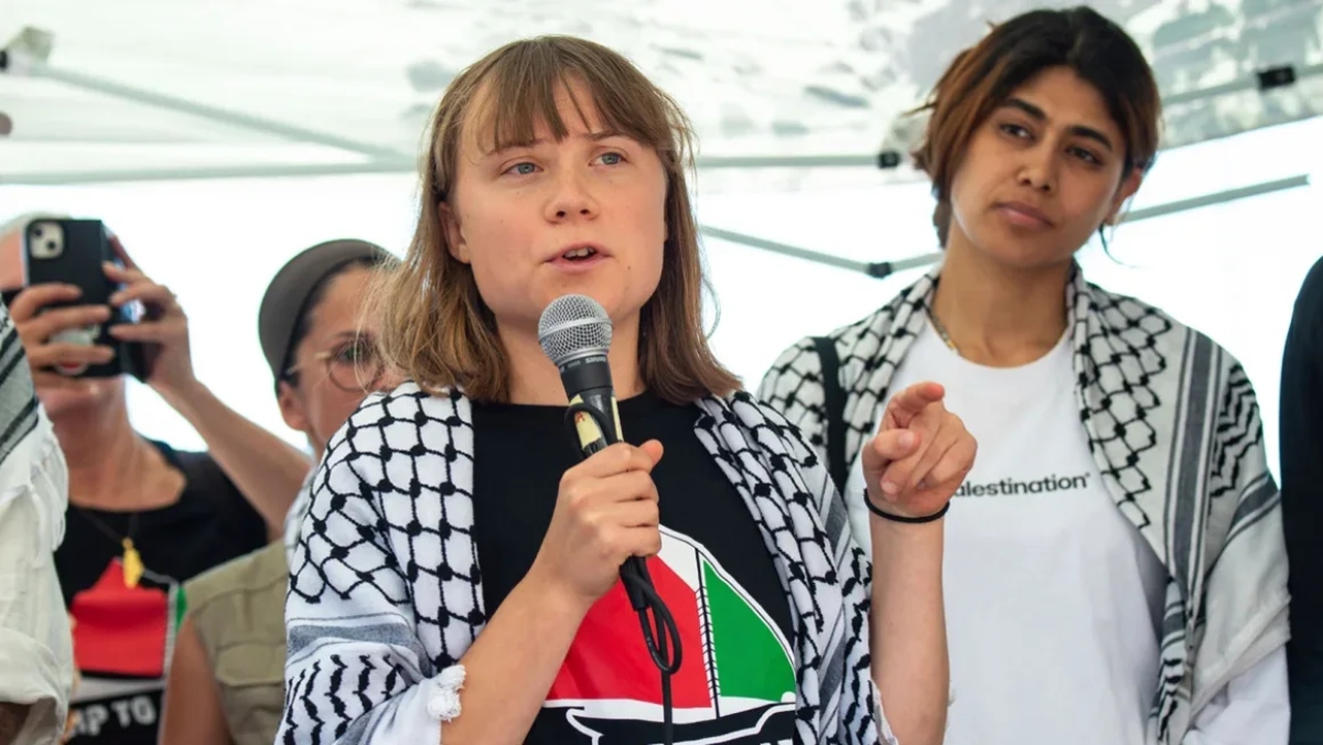 Greta Thunberg viaja a Gaza en Flotilla de la Libertad