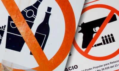 Decretan ley seca y prohíben porte de armas de cara a los comicios