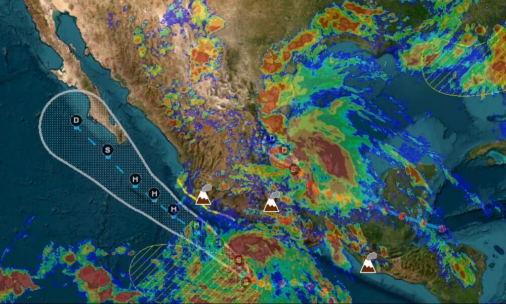 Huracán Flossie llega en categoría 2 a costas mexicanas