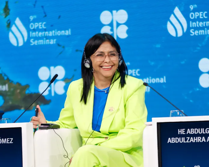 Delcy Rodríguez: Venezuela en los BRICS aumentará reservas al 66%