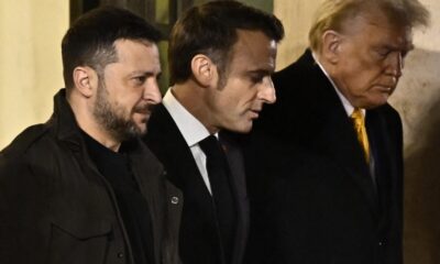 Zelenski viaja con "padrinos" europeos a EEUU