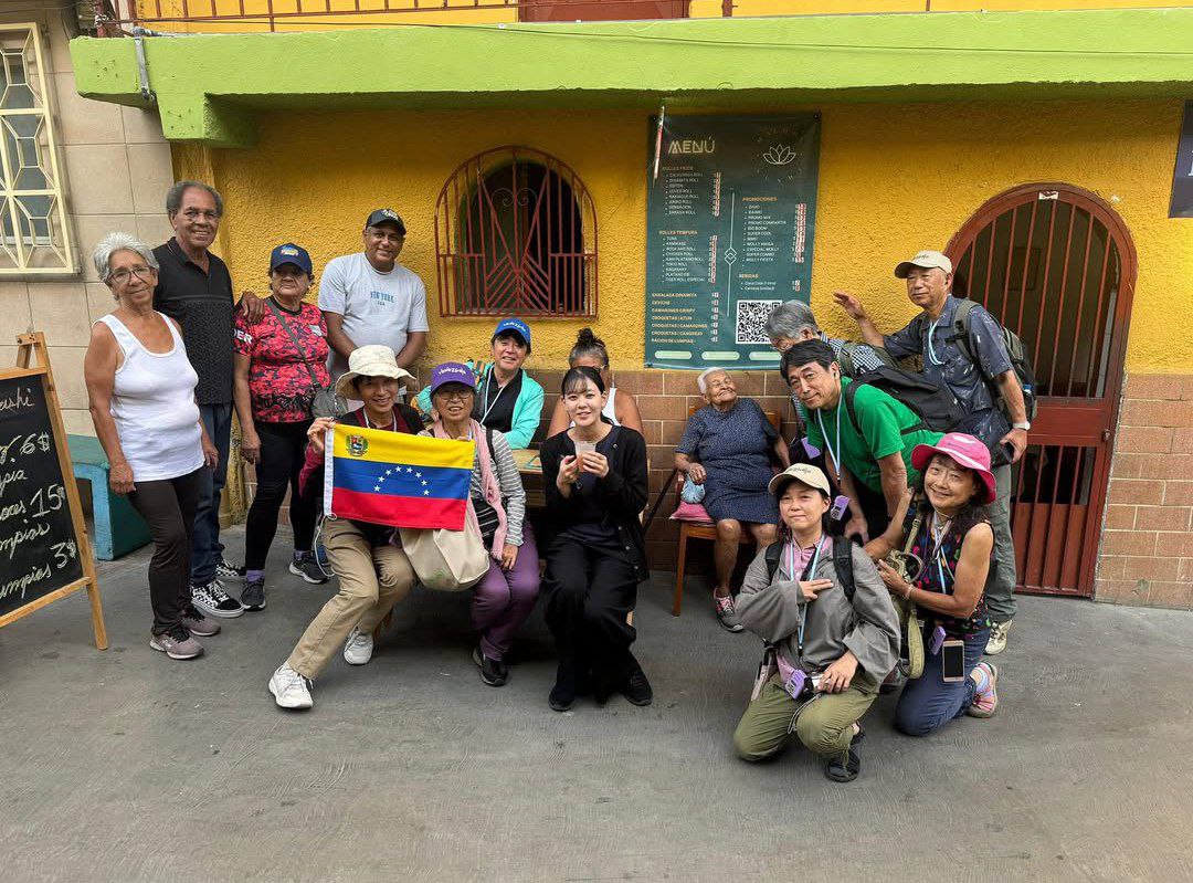 Así disfrutan los japoneses del turismo en Venezuela