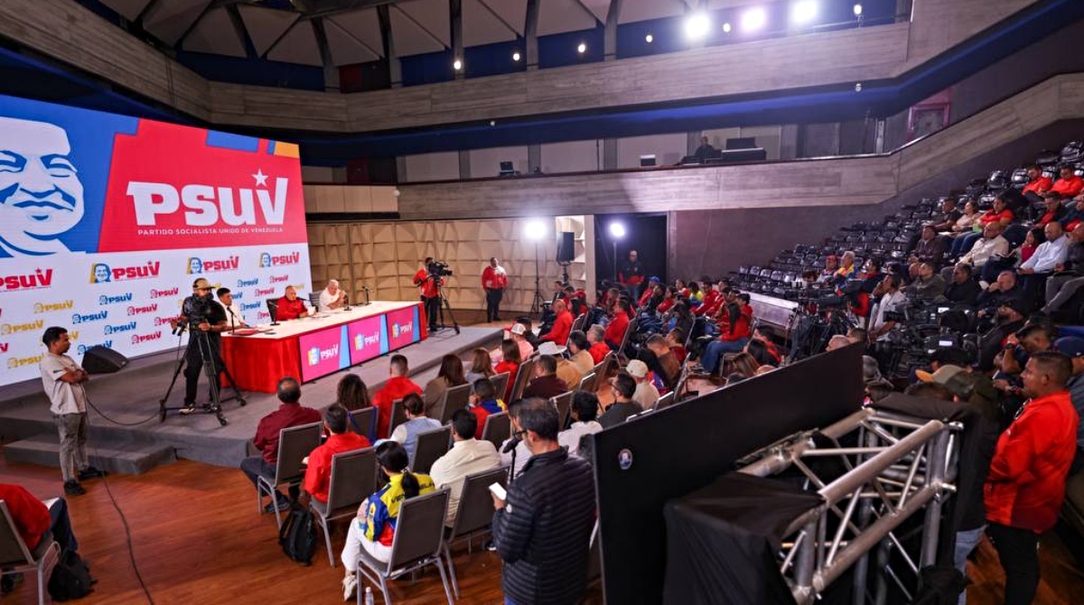 PSUV tendrá congreso el 7 de octubre con el comando unificado