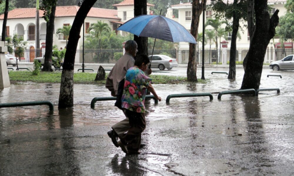 Inameh prevé lluvias en gran parte del país