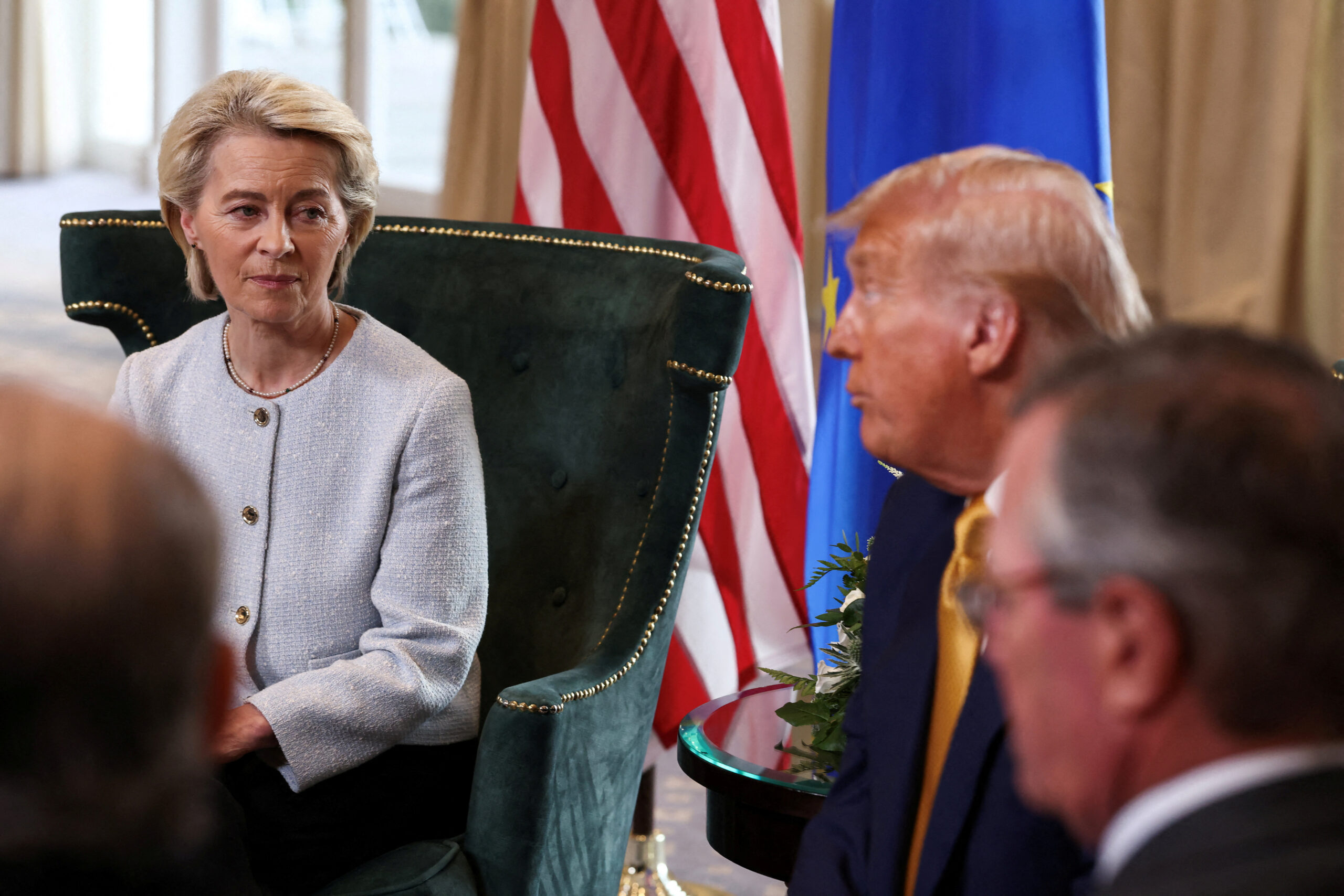 von der leyen trump