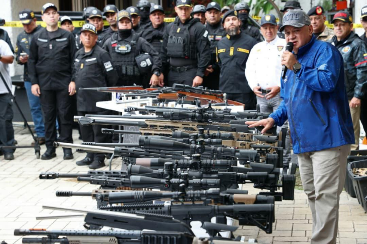 Autoridades localizan nuevo arsenal terrorista en Miranda