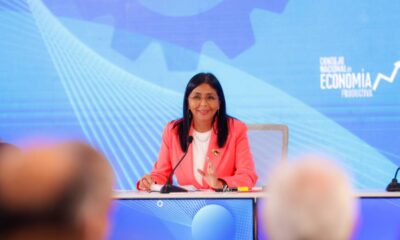 Delcy Rodríguez: "todos los sectores están creciendo"