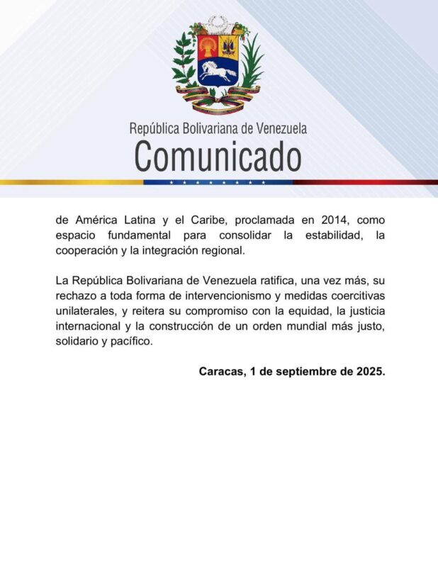 Venezuela se adhiere a la iniciativa de Gobernanza Global