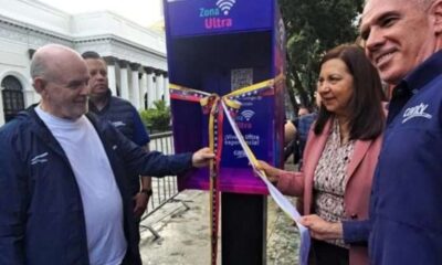 Instalan punto Wi-Fi en la Plaza Bolívar