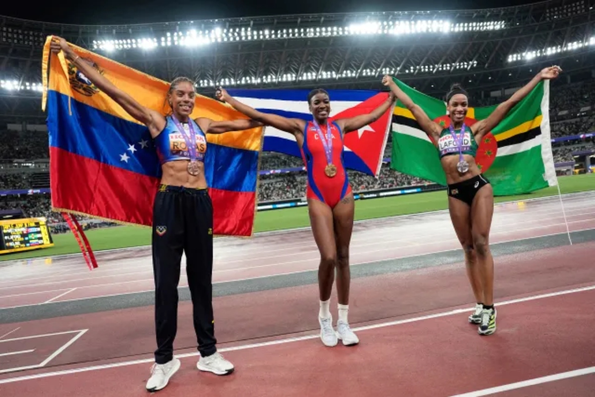 Yulimar Rojas logra bronce en la final Mundial de Tokio
